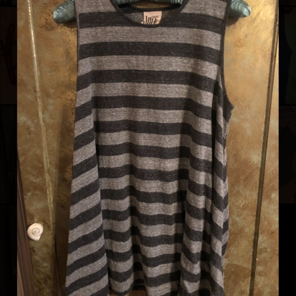 Free People Striped Swing Tank